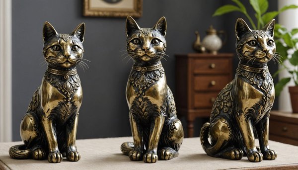 Katzenstatue: perfekte deko für stilvolles zuhause